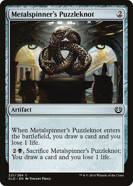 Metalspinner's Puzzleknot - Foil