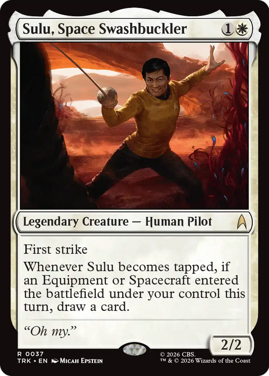 Sulu, Space Swashbuckler (TRK)