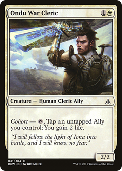 Ondu War Cleric - Foil