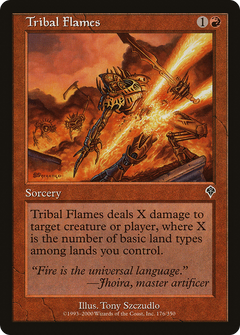 Tribal Flames - Foil