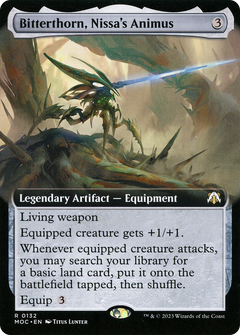 Bitterthorn, Nissa's Animus (0132) (Extended Art)
