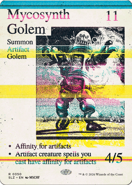 Mycosynth Golem (0350) (Showcase) (SLZ)