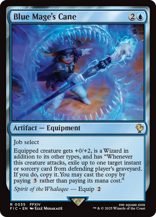 Blue Mage's Cane - Surge Foil