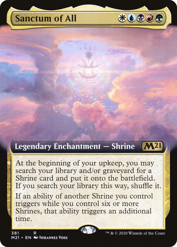 Sanctum of All (381) (Extended Art) - Foil