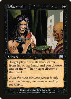 Blackmail - Foil