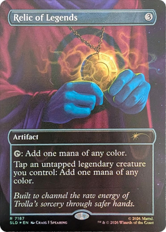 Relic of Legends (7187) (Borderless) (SLD) - Foil