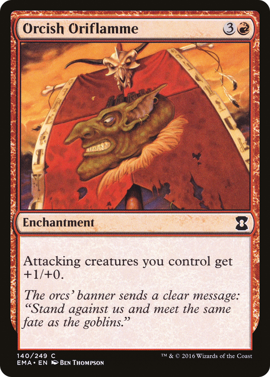 Orcish Oriflamme - Foil
