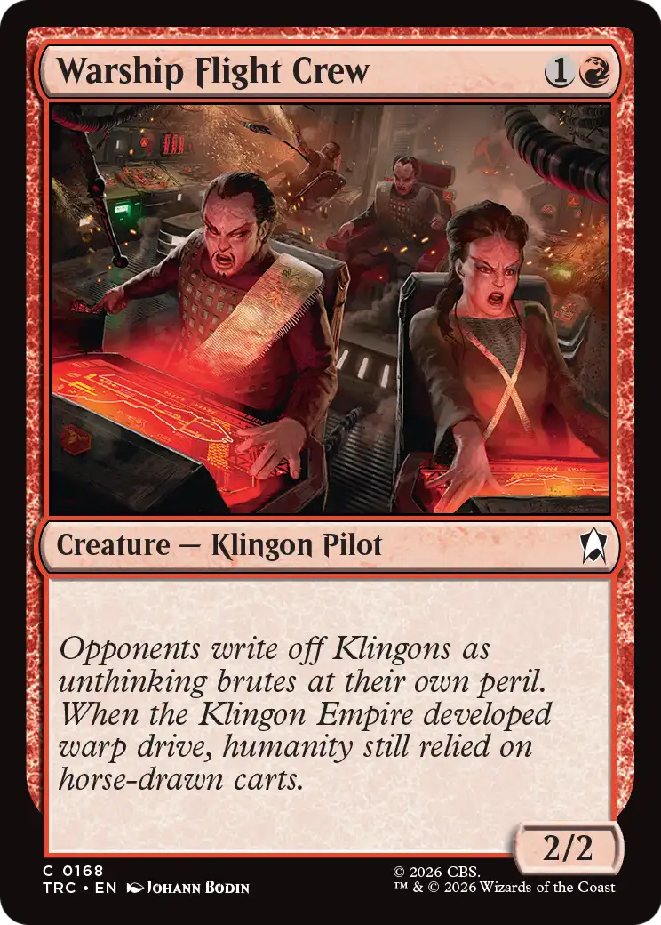 Warship Flight Crew (TRC) - Surge Foil