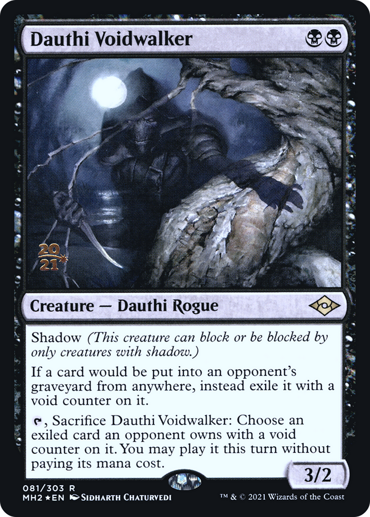 Dauthi Voidwalker (081) (Prerelease) - Foil