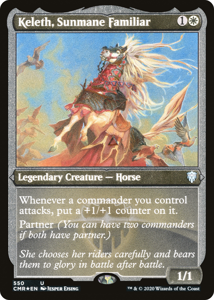 Keleth, Sunmane Familiar - Foil Etched