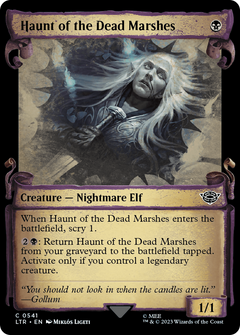 Haunt of the Dead Marshes (0541) (Showcase) - Silver Foil