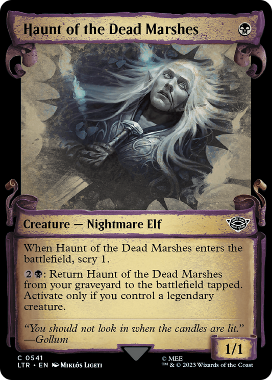 Haunt of the Dead Marshes (0541) (Showcase) - Silver Foil