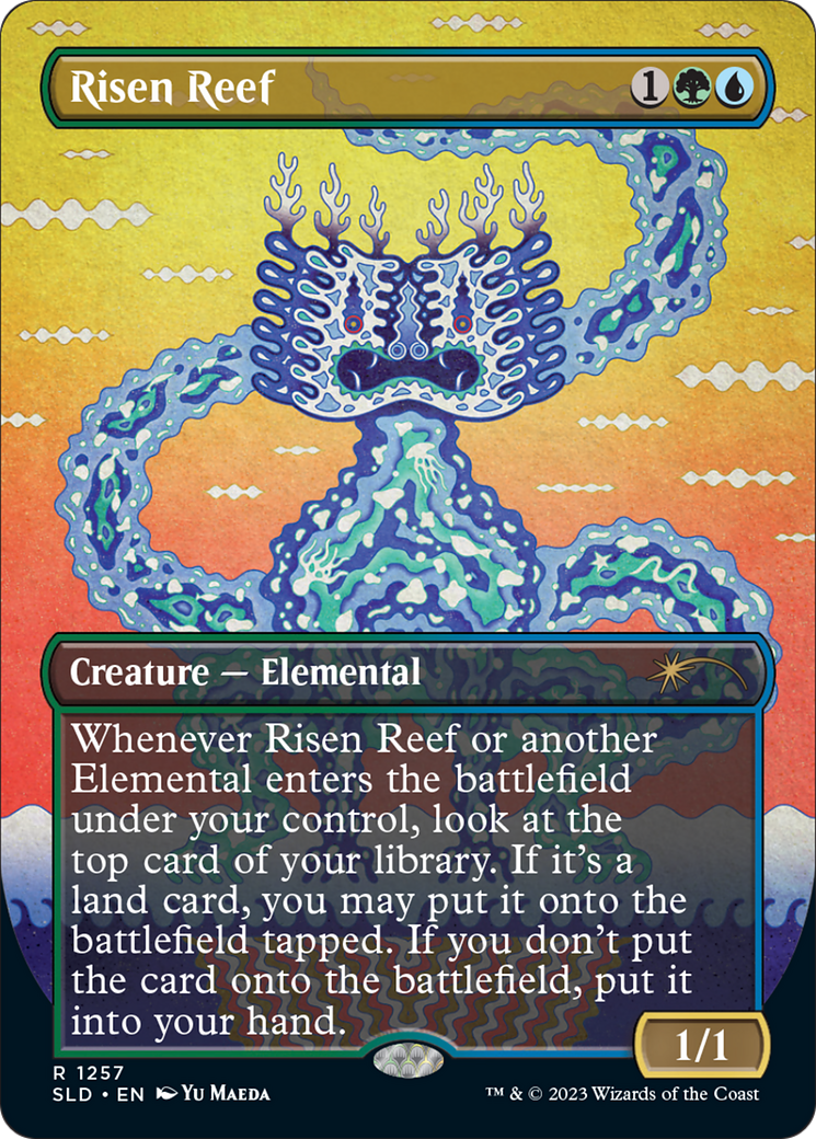 Risen Reef (1257) (Borderless) - Foil