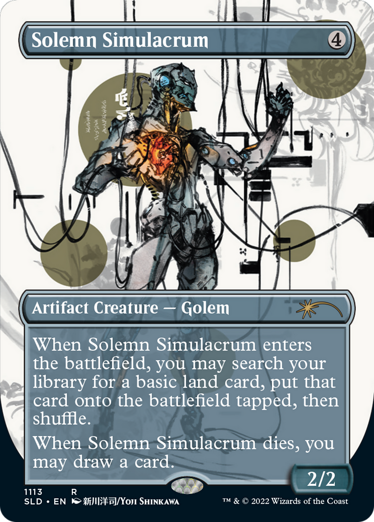 Solemn Simulacrum (1113) (Borderless)
