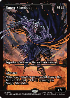 Super Shredder (0285) (Showcase) (TMT) - Foil