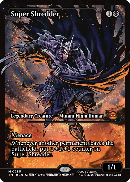 Super Shredder (0285) (Showcase) (TMT) - Foil