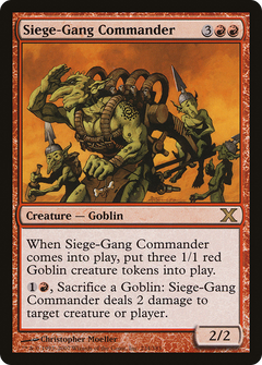 Siege-Gang Commander - Foil