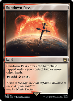 Sundown Pass - Foil