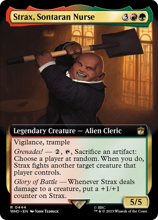 Strax, Sontaran Nurse (0444) (Extended Art)