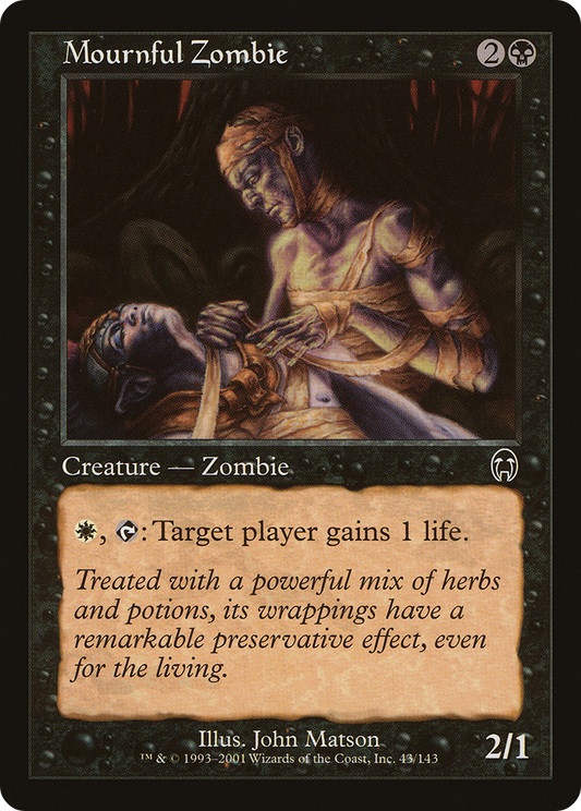 Mournful Zombie - Foil