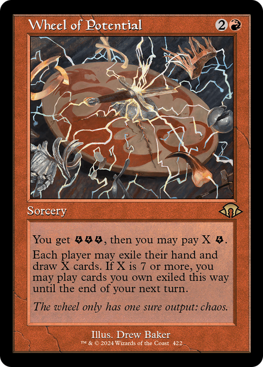 Wheel of Potential (0422) (Retro Frame)