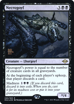 Necrogoyf (093) (Prerelease) - Foil