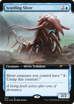 Scuttling Sliver (623) (Extended Art) - Foil
