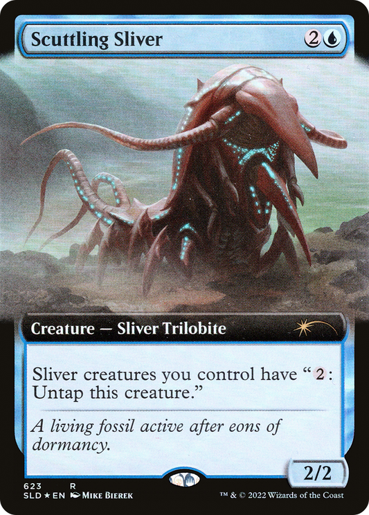 Scuttling Sliver (623) (Extended Art) - Foil