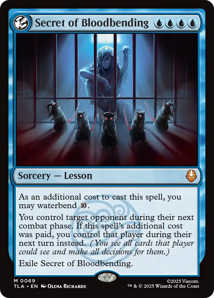 Secret of Bloodbending - Foil tla