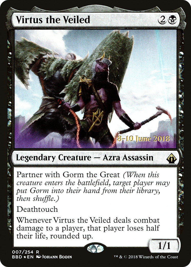 Virtus the Veiled (007) (Prerelease) - Foil