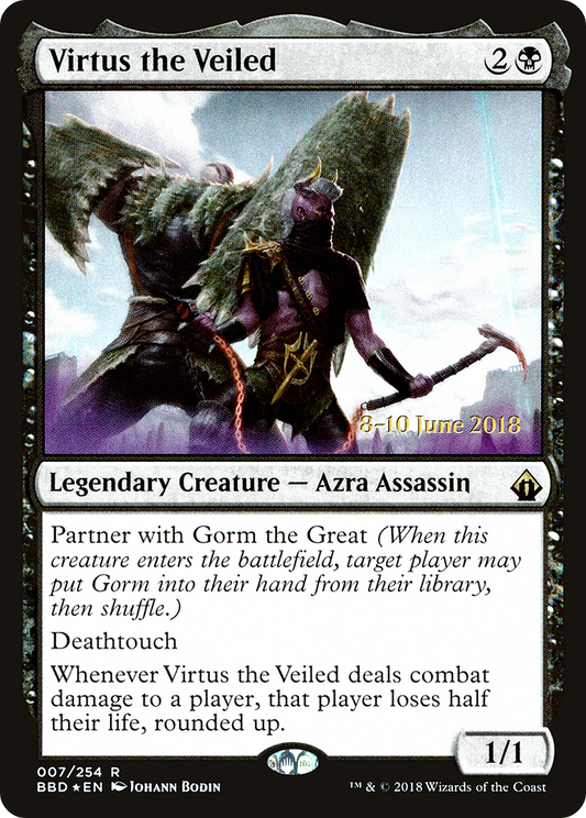 Virtus the Veiled (007) (Prerelease) - Foil