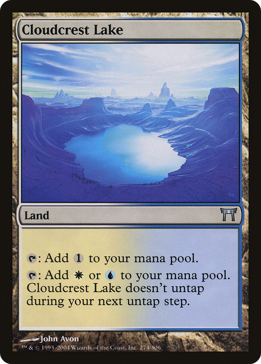 Cloudcrest Lake - Foil
