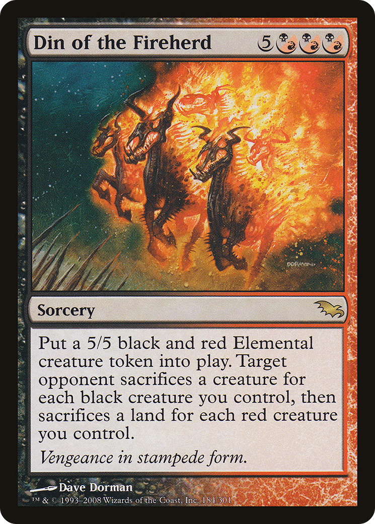 Din of the Fireherd - Foil