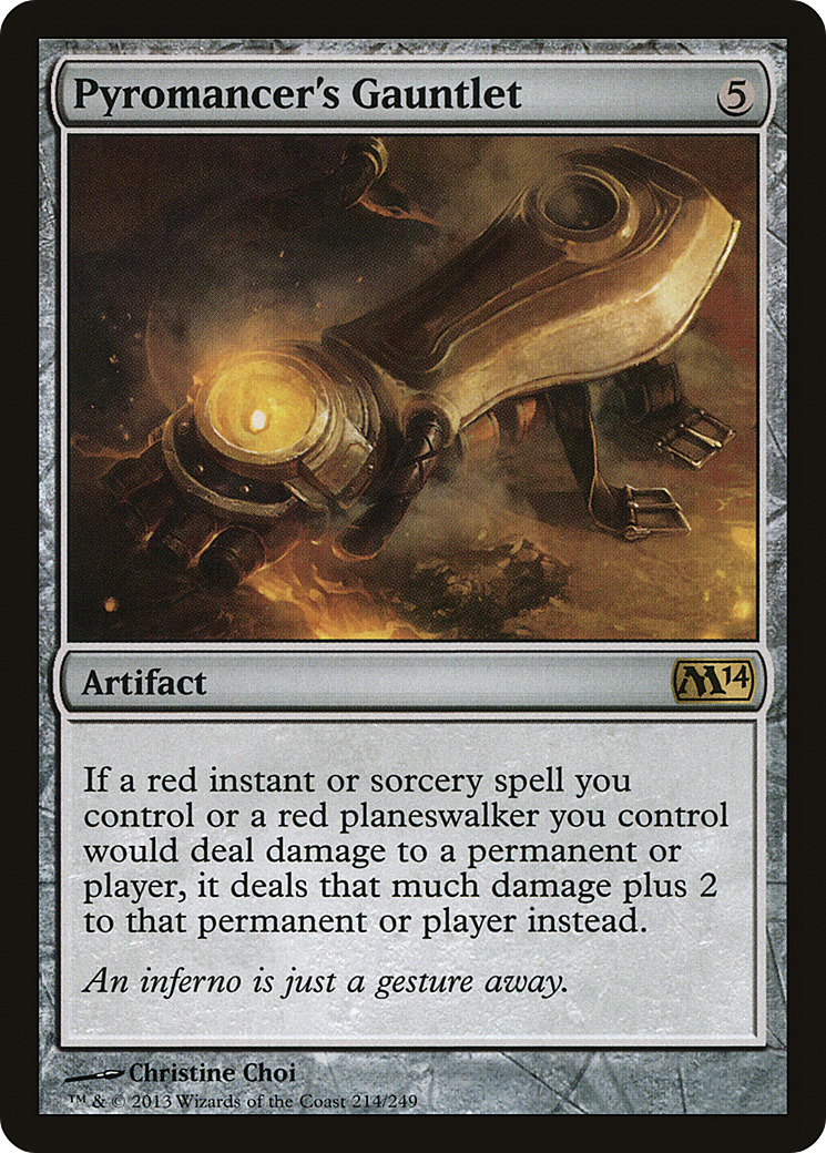 Pyromancer's Gauntlet - Foil
