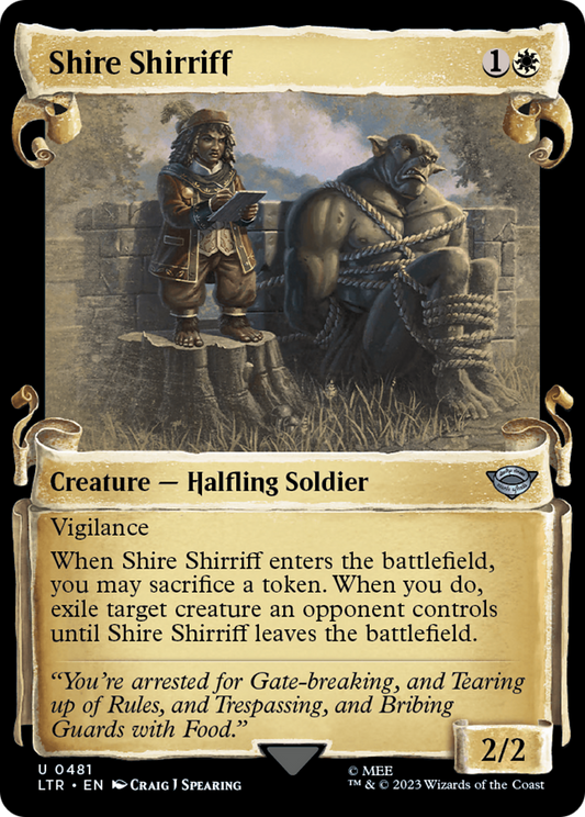 Shire Shirriff (0481) (Showcase) - Silver Foil