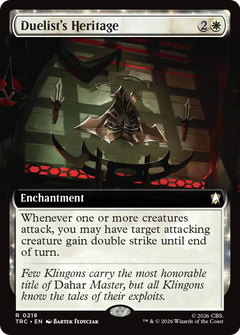 Duelist's Heritage (0218) (Extended Art) (TRC)
