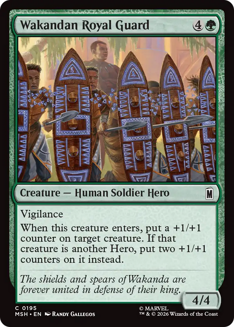 Wakandan Royal Guard (MSH)