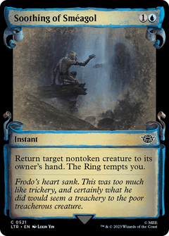 Soothing of Smeagol (0521) (Showcase) - Silver Foil