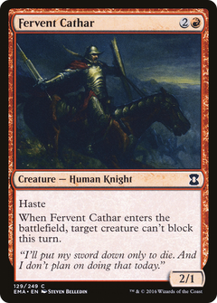 Fervent Cathar - Foil
