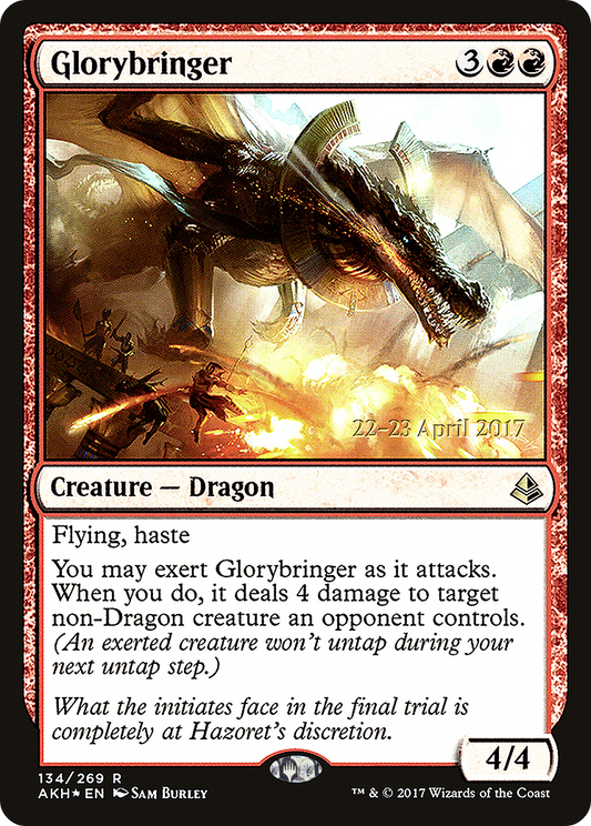 Glorybringer (134) (Prerelease) - Foil