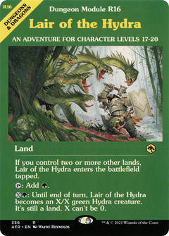 Lair of the Hydra (356) (Showcase) - Foil