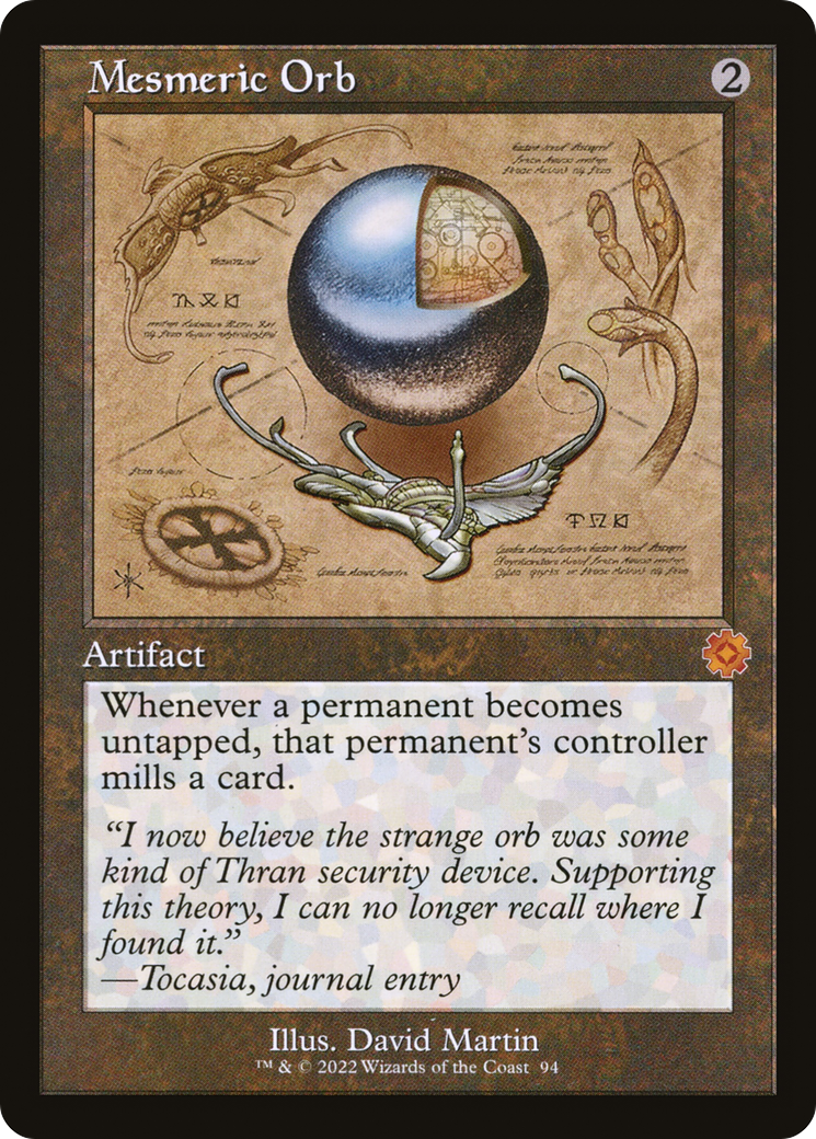 Mesmeric Orb (094) (Showcase) - Foil