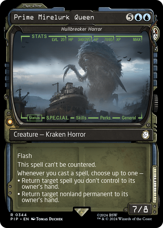 Prime Mirelurk Queen [Hullbreaker Horror] (0344) (Showcase) - Foil