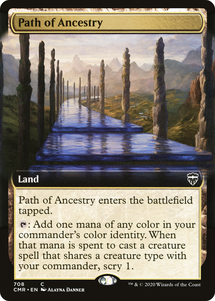 Path of Ancestry (708) (Extended Art) - Foil