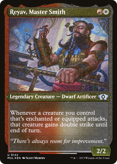 Reyav, Master Smith (0122) - Foil Etched