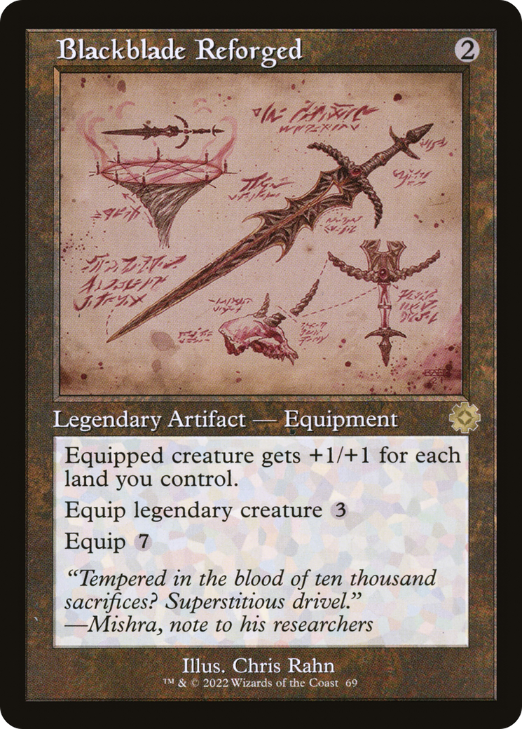 Blackblade Reforged (069) (Showcase) - Foil