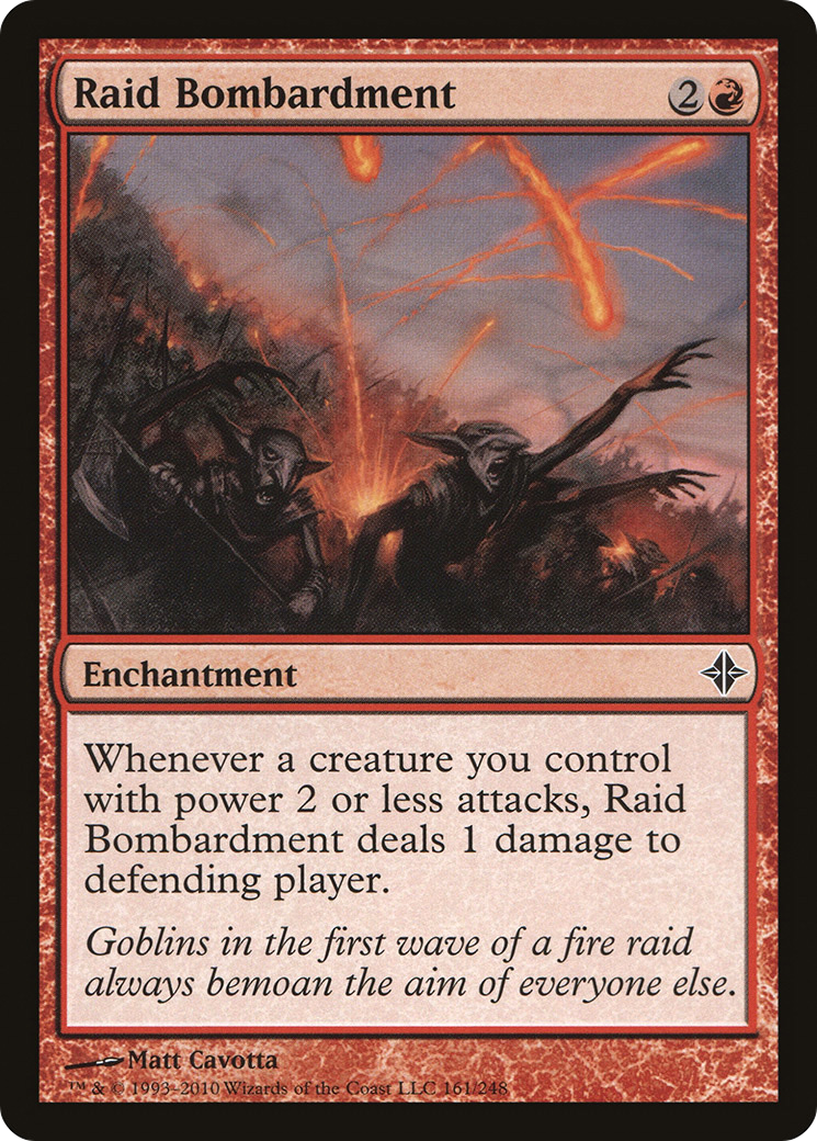 Raid Bombardment - Foil