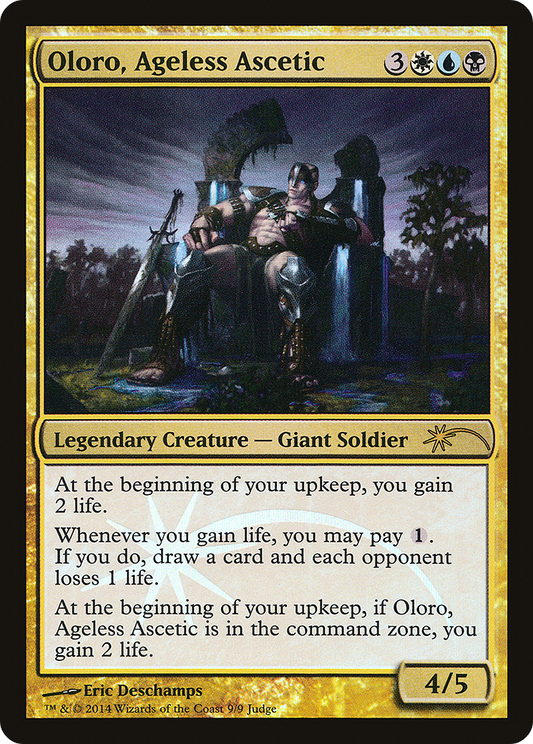 Oloro, Ageless Ascetic (009) (Judge) - Foil