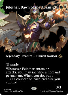 Felothar, Dawn of the Abzan (0358) (Borderless)