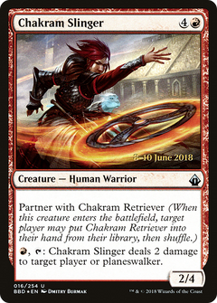 Chakram Slinger (016) (Prerelease) - Foil